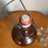 Vintage stoneware and porcelain bottle