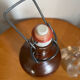Vintage stoneware and porcelain bottle