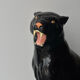 Ceramic panther, Italy 1970