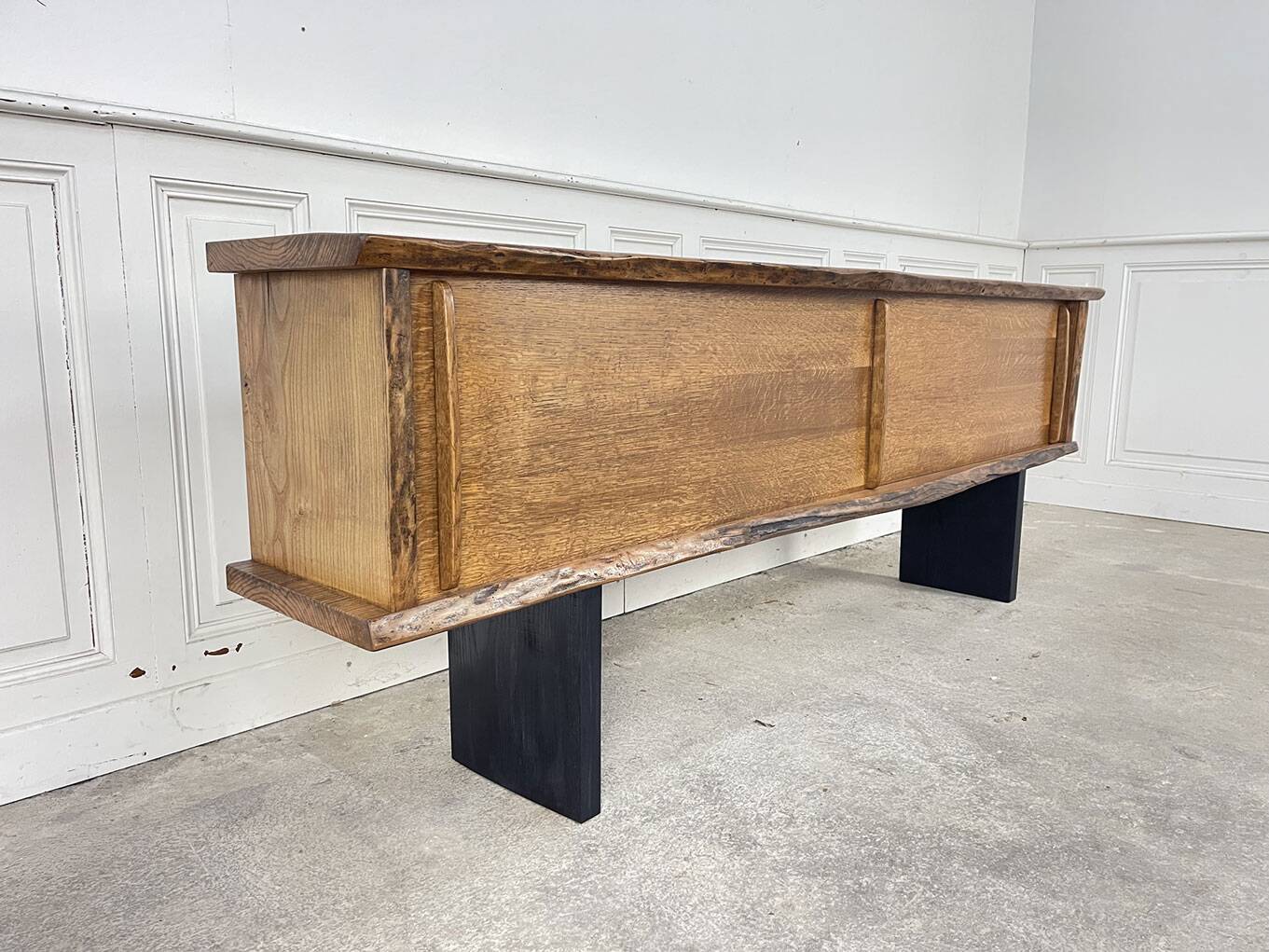 Solid oak sideboard