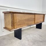 Solid oak sideboard