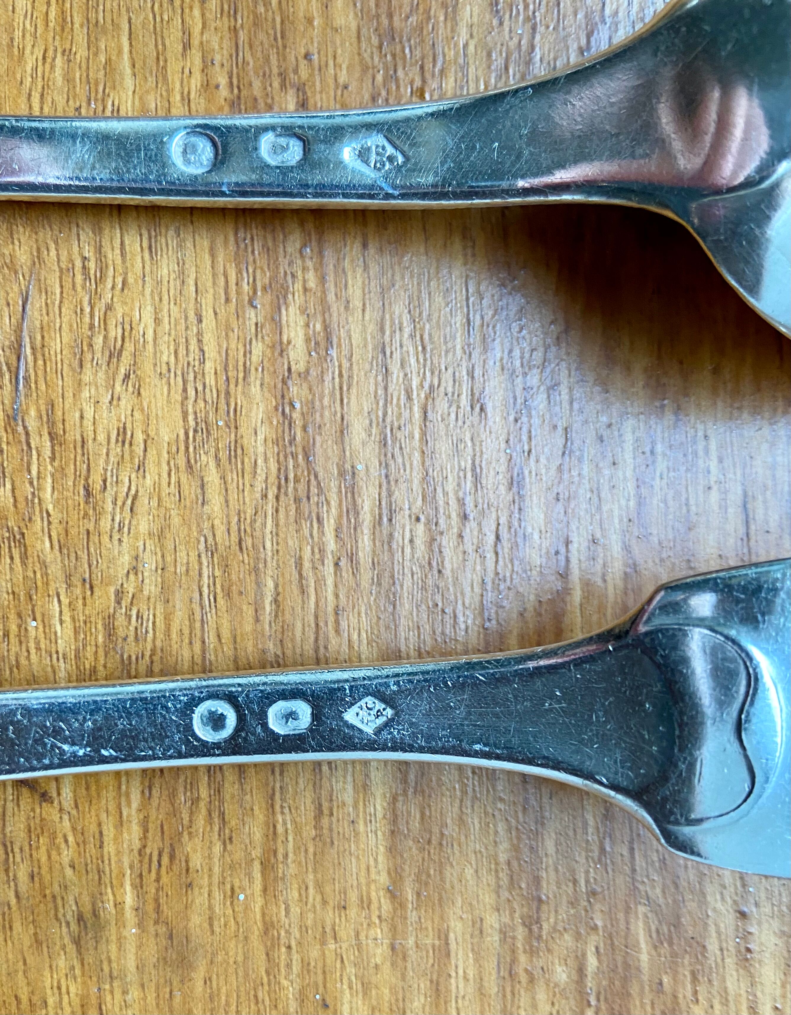 Solid Silver Flatbed Cutlery Minerva