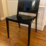 Chaise Lizz noire Kartell