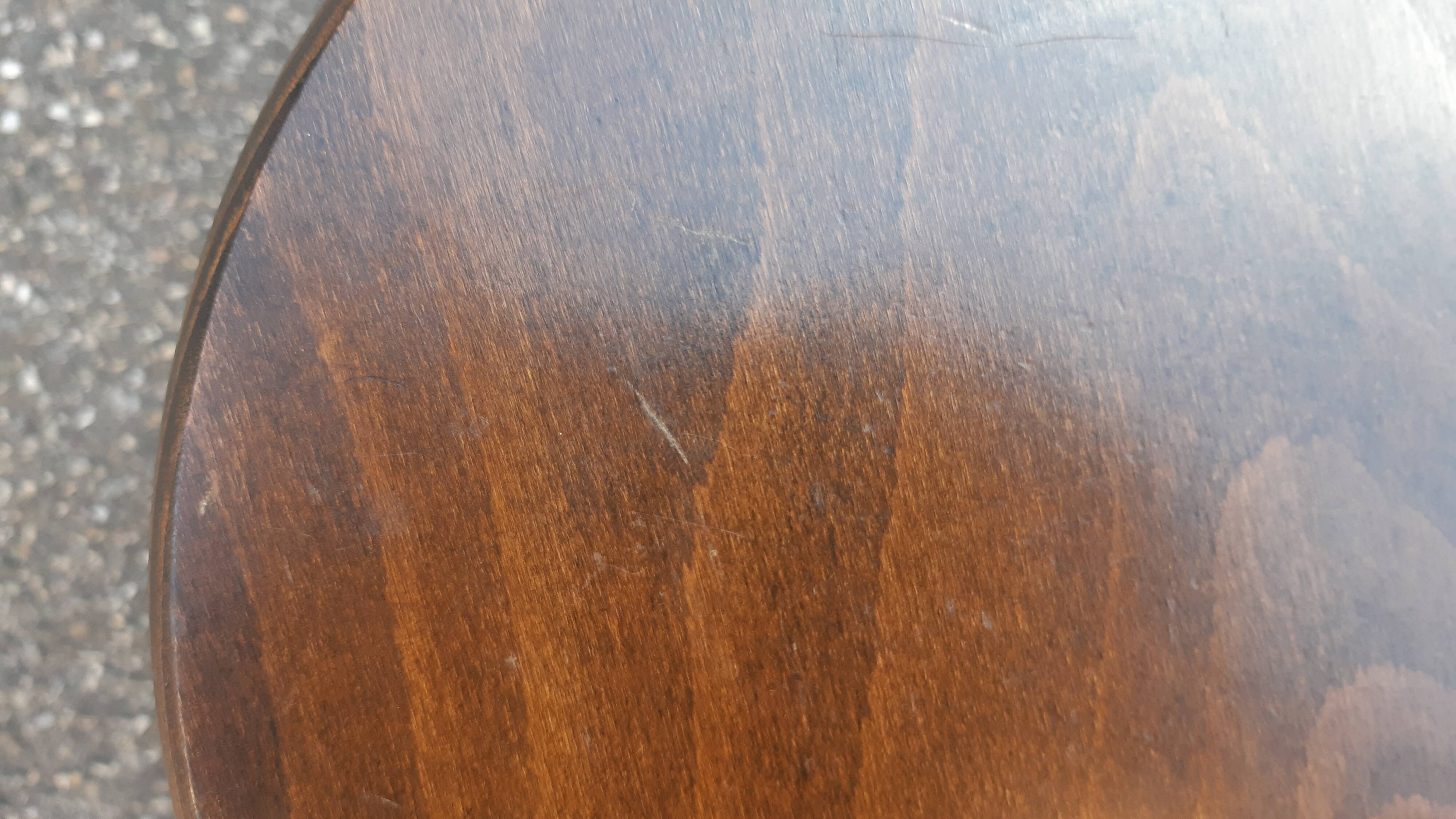 Vintage Twisted Tripod Stool