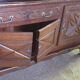 Imposing Basque furniture with regional crosses and original central door - 20th century