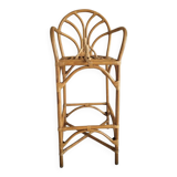 High rattan stool