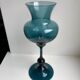 Design vase in smoked glass 70s