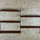 60s 70s teak string shelf module by Kajsa & Nils "Nisse" Strinning Sweden