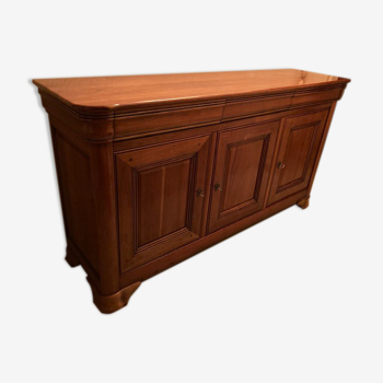 Louis Philippe style cherry enfilade buffet