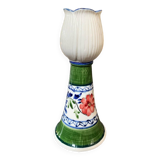 Flower candle holder