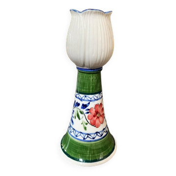 Bougeoir fleuri