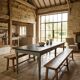 Old farmhouse table, 300 × 108cm
