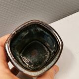 Vase in several shades of blue, from Danish stogo art pottery