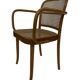 Chaise vintage modèle 811 / Chaise Prague de Josef Hoffmann pour Ligna 1950