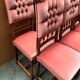Set of six chairs.