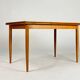 Vintage Cherrywood Dining Table Extendable 1960s Mid-Century