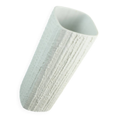 white VASE thomas porcelain decor arcta matte glaze relief structure 1960s