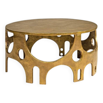Table basse Brutalist  VLAB finition Bronze