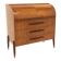 Secrétaire scandinave en teck, Bröderna Gustafssons, Suède, 19