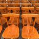 Set of 32 vintage bistro chairs