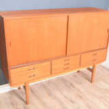 Danish teak sideboard cabinet 1960s