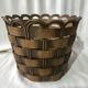 Lot Of 3 Caches Pot Plants EMSA Bakelite Brown W GERMANY Vintage