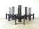 Vintage post modern dining chairs, 1970s
