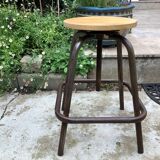 Vintage industrial workshop stool
