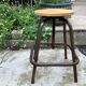 Tabouret d’atelier industriel vintage