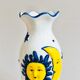 Vintage Sun & Moon Vase ceramic H17cm