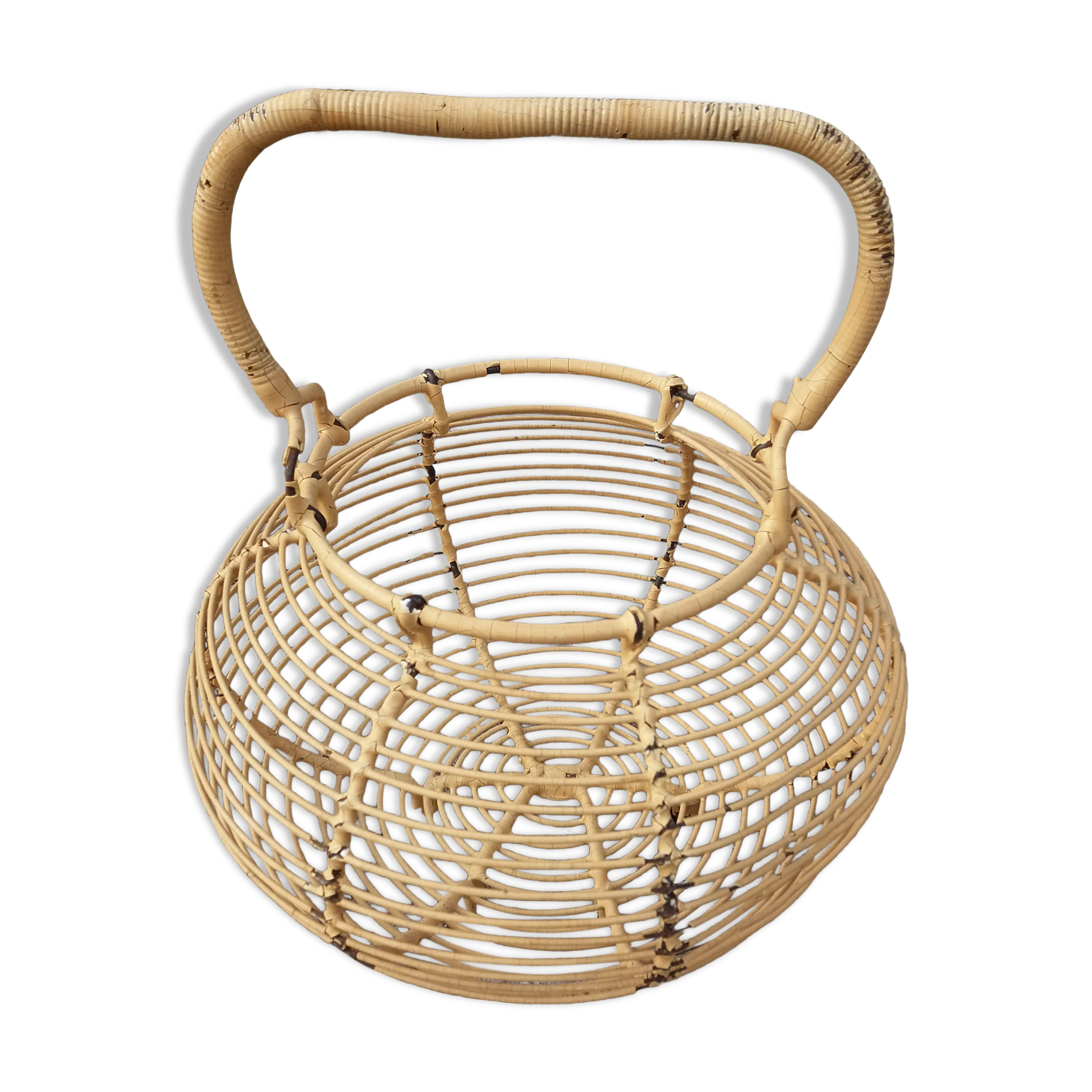 Vintage egg basket