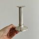 Pair of vintage silver-plated candlesticks