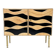 Contemporary Bamboo and Brass Chest, Italy