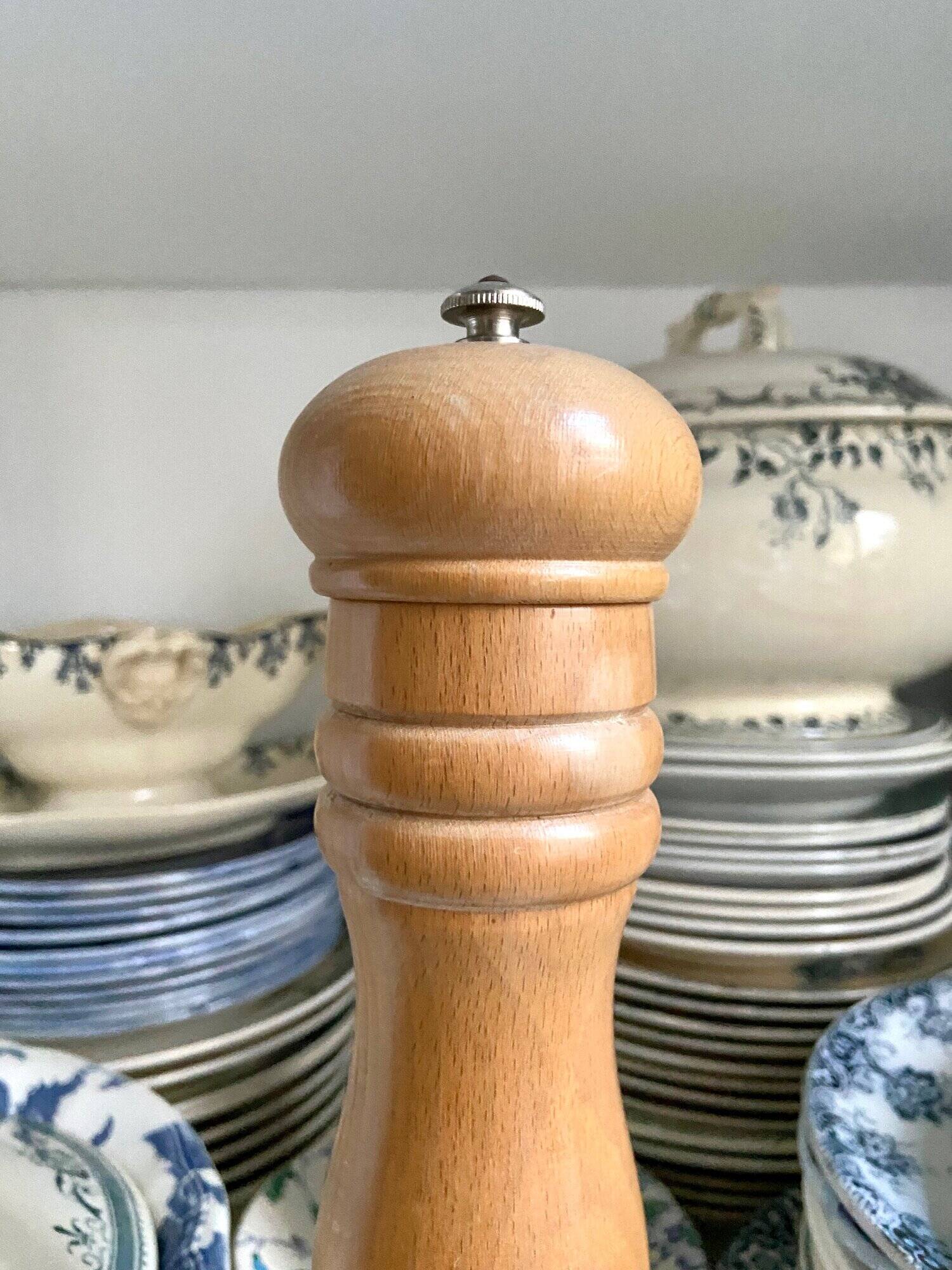 Peugeot pepper mill in light wood
