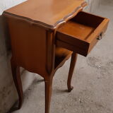 Wooden bedside