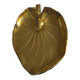 Leaf-shaped tray in Art Nouveau style