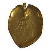 Leaf-shaped tray in Art Nouveau style