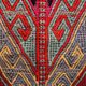 Vintage Turkish mini kilim 45x80 cm wool small kelim runner, shabby chic 2576