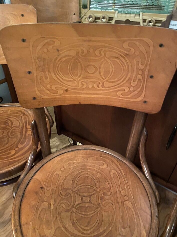American bistro chairs 1940