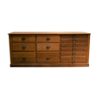 Vintage craft furniture with drawers