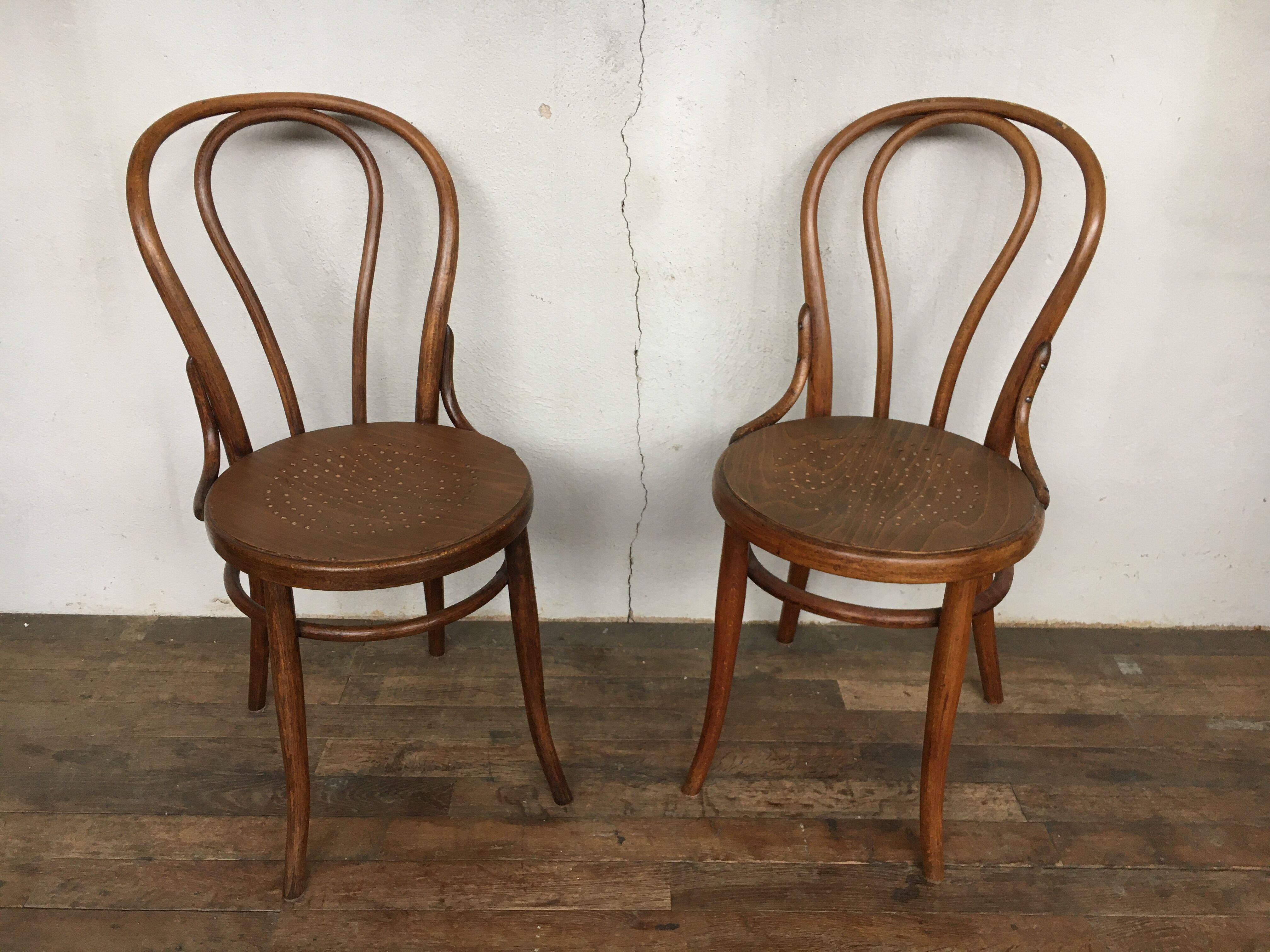 Pair of bistro chair number 14