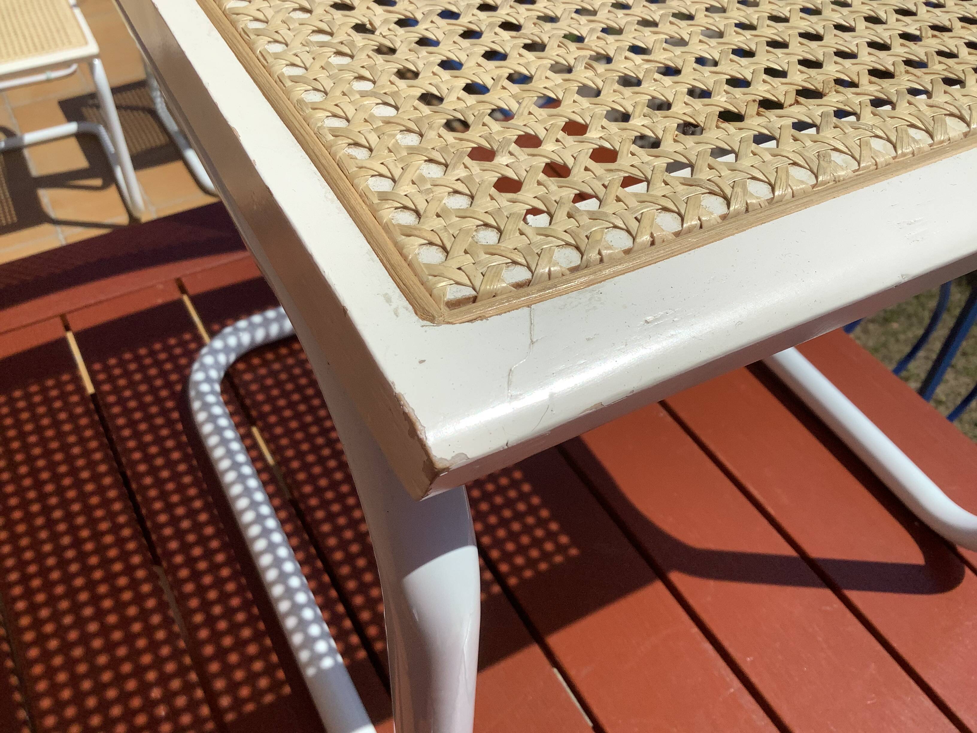 Set of 6 B32 chairs Marcel Breuer Italy design 1970