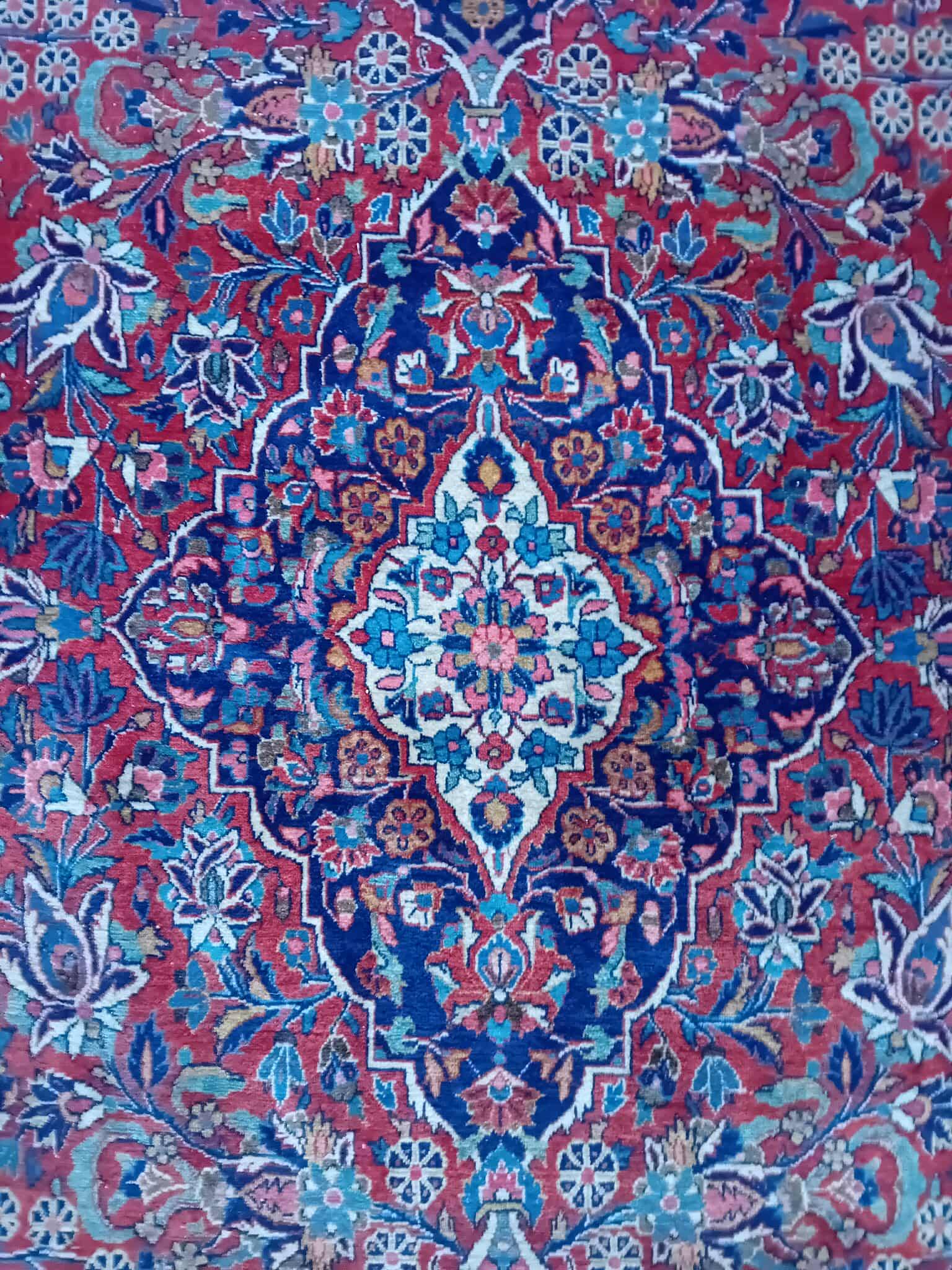 Antique XXL Persian Tabriz Rug 360x253cm