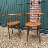 Pair of bistro chairs