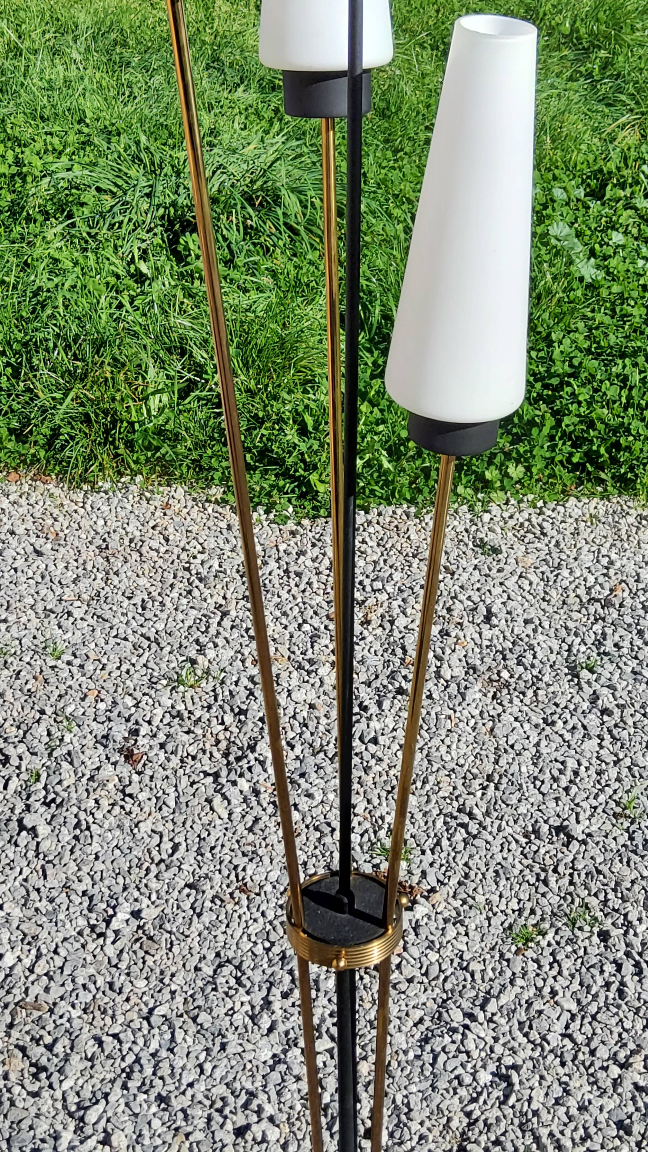 Vintage floor lamp from the 60s from Lunel