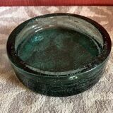 Cendrier vintage bleu