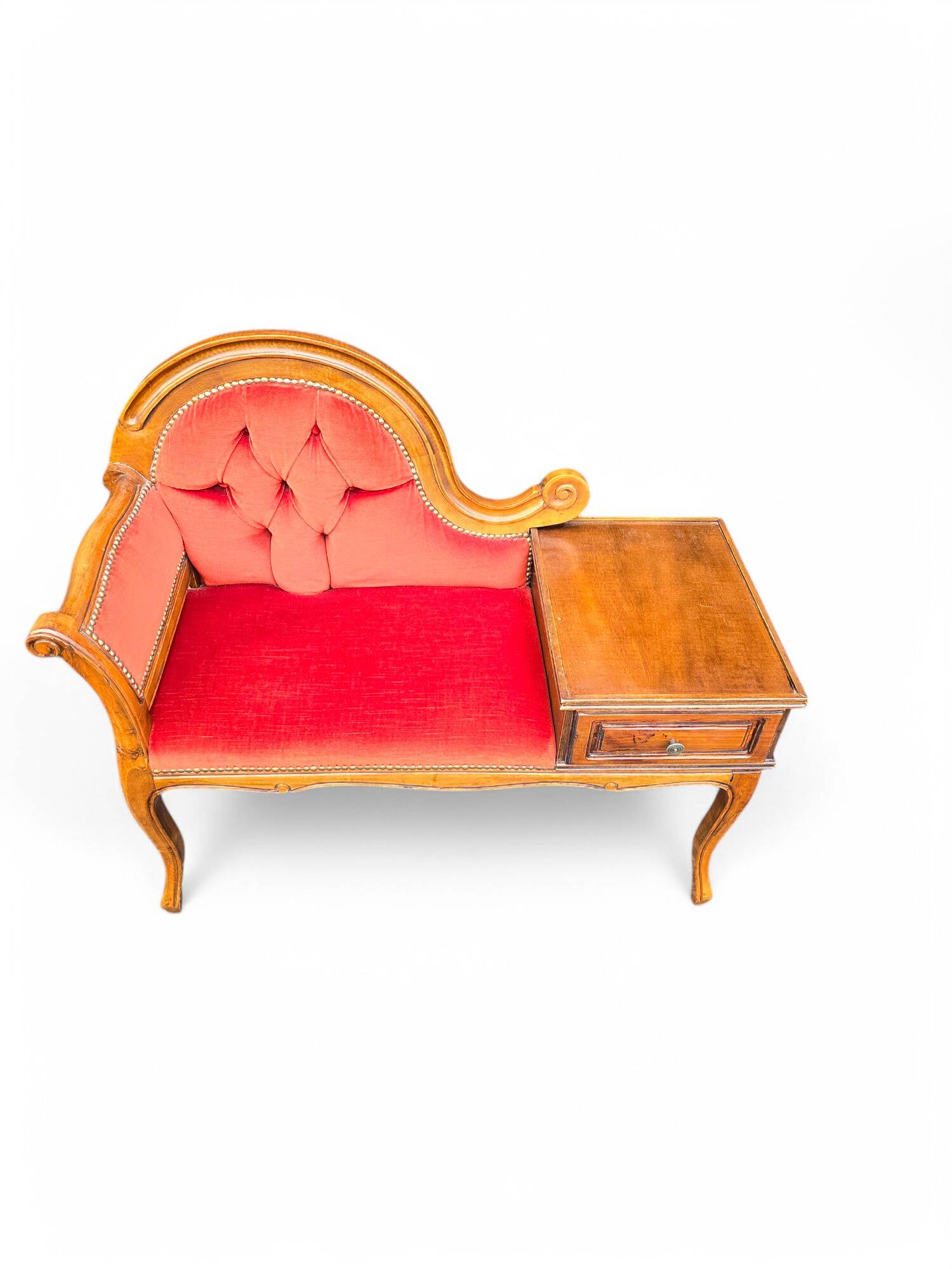 Telephone cabinet - vintage chaise longue