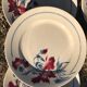 Set of 10 vintage flat plates in Lunéville earthenware