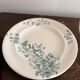 Lot 5 Plate Plates Faience Longwy Model Mignon