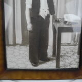 Old photograph of a child's portrait